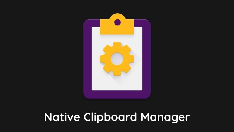 Native Clipboard Manager