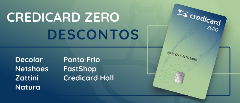 Credicard ZERO: Cartão de Crédito sem anuidade 28