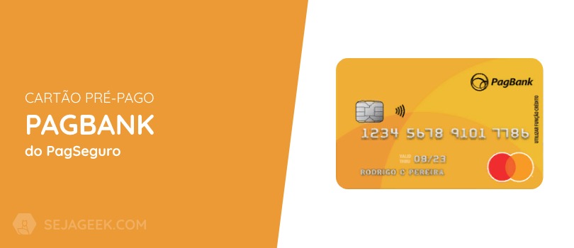 Cartão Pré Pago PagBank do PagSeguro