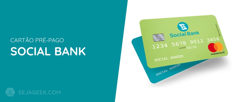 Cartão Pré Pago Social Bank