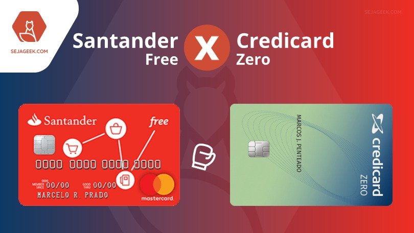 Credicard Zero ou Santander Free