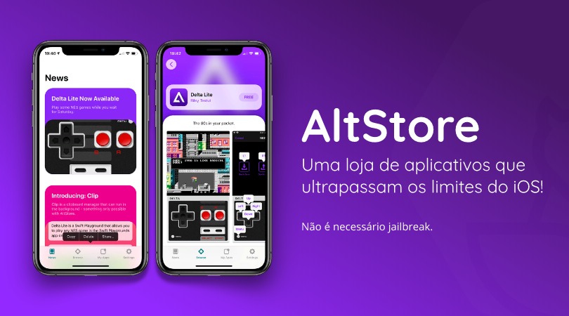 AltStore Loja alternativa do iOS