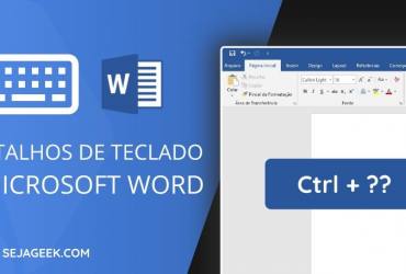 Atalhos de teclado para o Microsoft Word