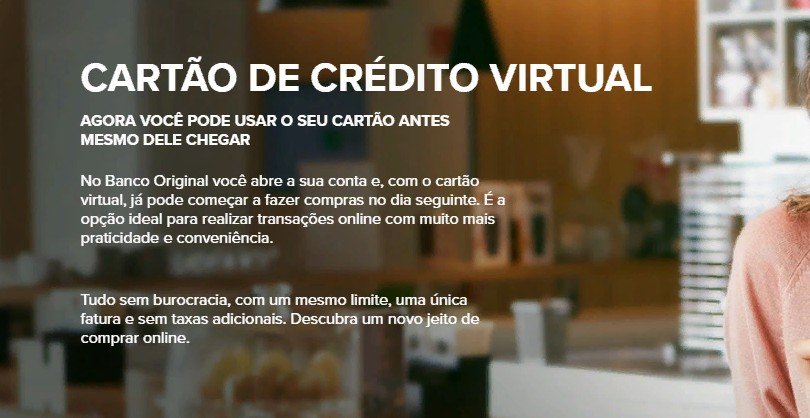 Cartão Original Virtual Cartão Original Virtual