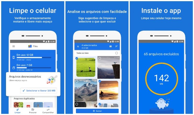 Files do Google Liberar espaço no Android