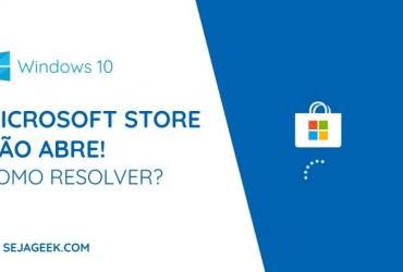 Microsoft Store não abre