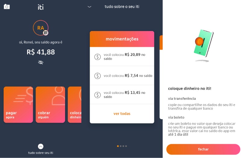 App do Iti Itaú App do Iti Itaú