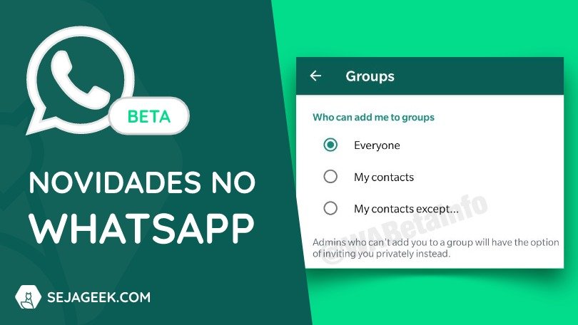 Quem Pode te Adicionar aos Grupos no WhatsApp