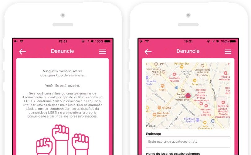 App TODXS Denunciar LGBTIfobia