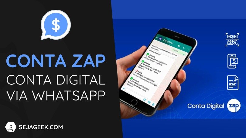 Conta Zap A Conta Digital que você usa pelo WhatsApp