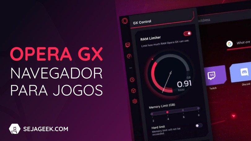 Opera GX o Navegador para Jogos