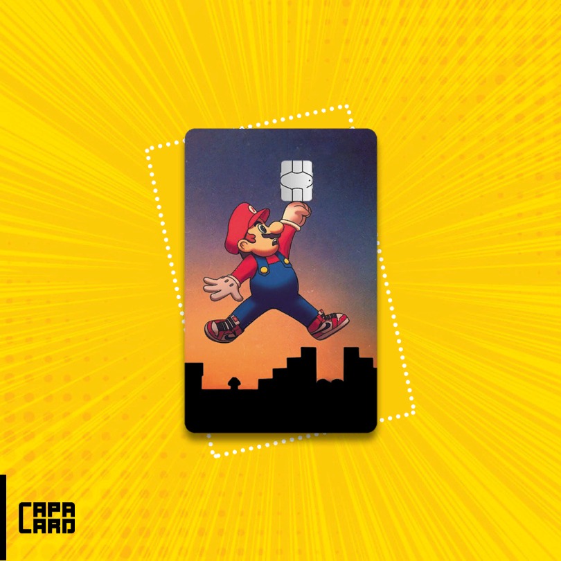 Mario - Películas Adesivas para Cartões ©CapaCard
