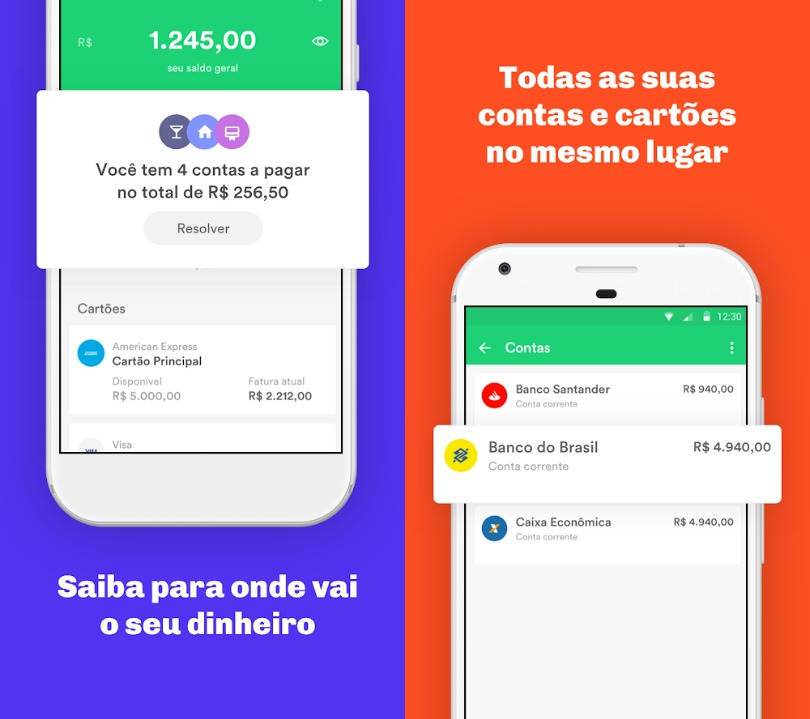 App Organizze App Organizze