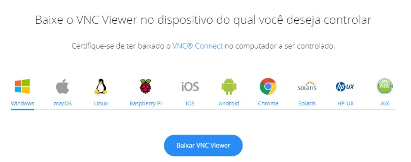 real vnc connect to listening
