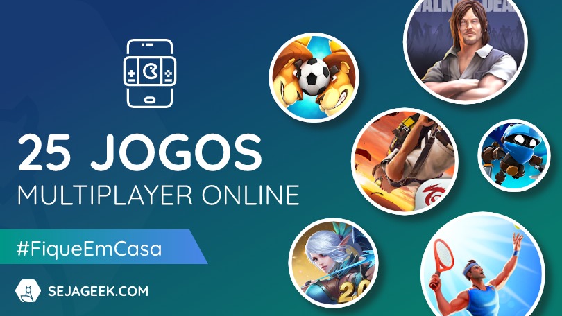 FiqueEmCasa: 25 Jogos para Jogar com amigos (Mobile)