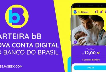 Carteira bB A Nova Conta Digital do Banco do Brasil