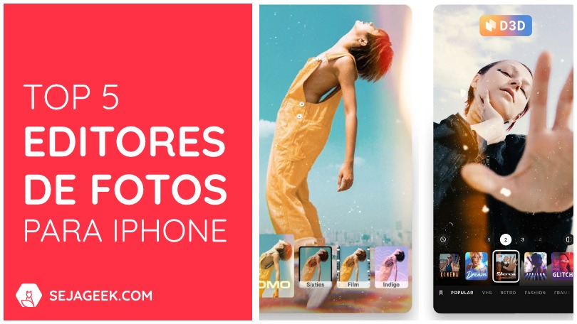 TOP 5 Editores de Fotos para iPhone