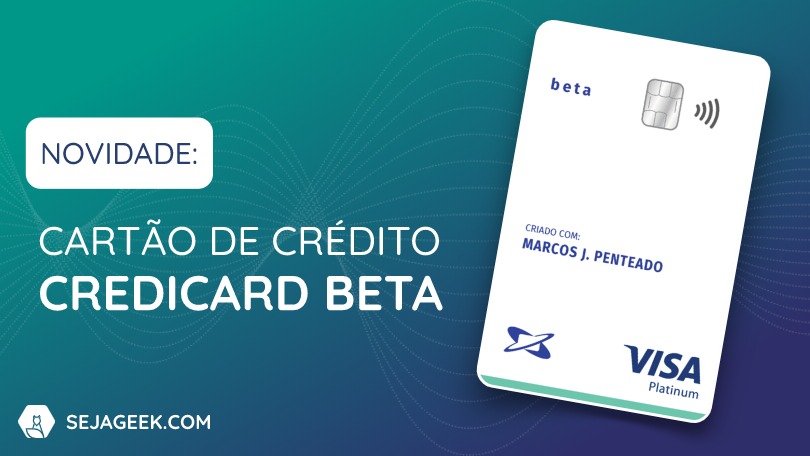 Cartão de Crédito Credicard Beta sem anuidade