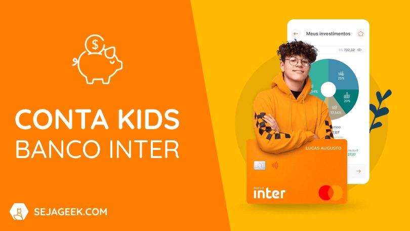 Banco Inter lança Conta Kids para crianças e adolescentes