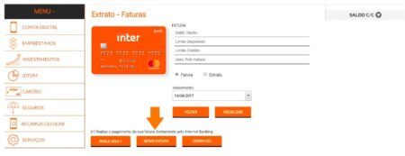 Como pagar a fatura do Cartão de Crédito do Banco Inter Seja Geek