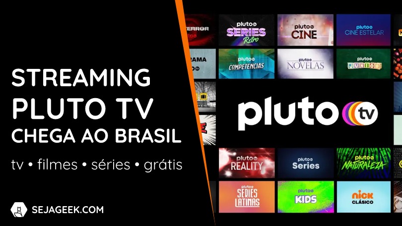 Streaming Pluto TV chega ao Brasil oferecendo TV filmes e series gratis