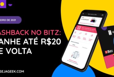 Cashback no Bitz Fevereiro 2021: Ganhe até R$20 de volta