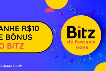 Promoção Bitz: Deposite R$50 e ganhe R$10 de bônus