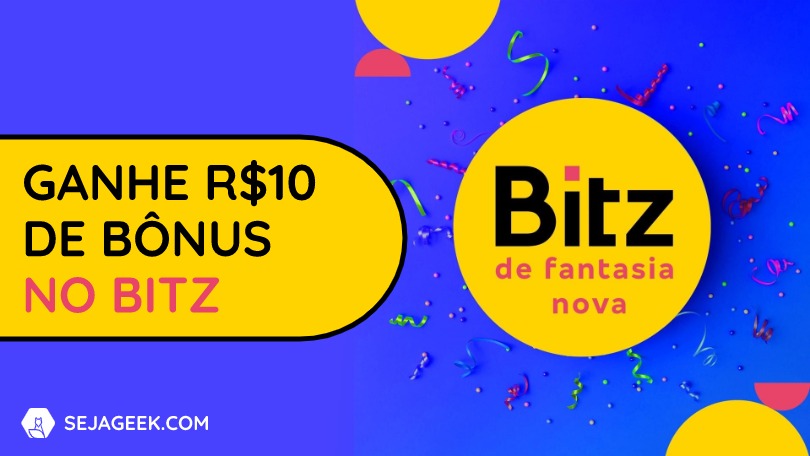 Promoção Bitz: Deposite R$50 e ganhe R$10 de bônus
