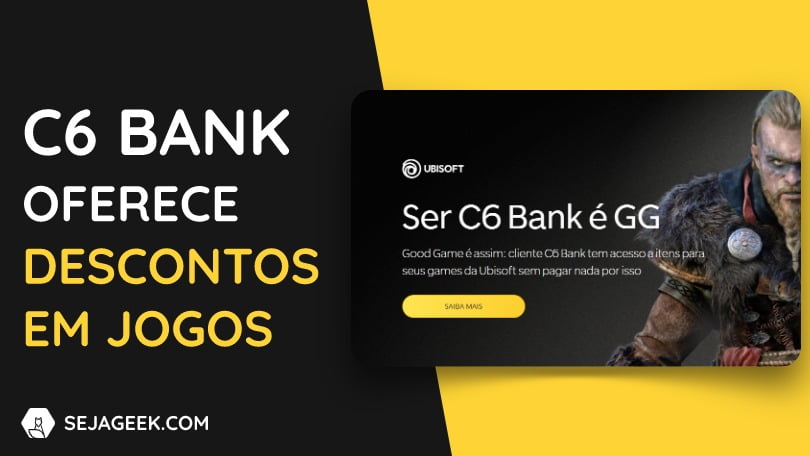 C6 Bank concede novo benefício em jogo da Ubisoft