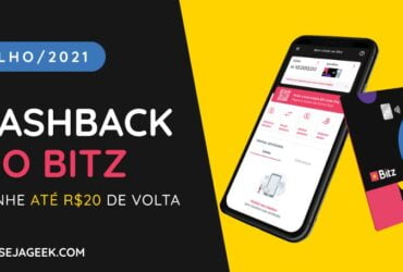 Cashback no Bitz Julho 2021: Ganhe até R$20 de volta