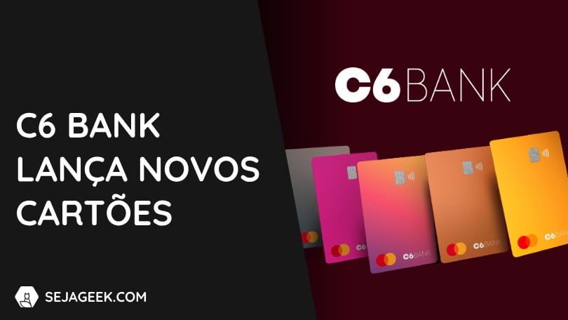 Em nova campanha C6 Bank lanca mais cinco cores de cartao