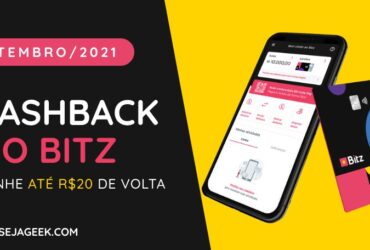 Cashback no Bitz Setembro 2021: Ganhe até R$20 de volta