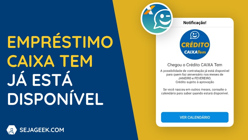 Emprestimo Caixa Tem ja esta disponivel no app